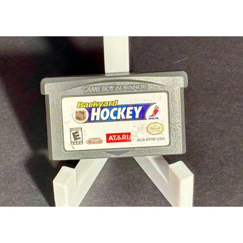 Backyard Hockey NHLPA GBA Game Boy Advance Authentic Atari Cartridge